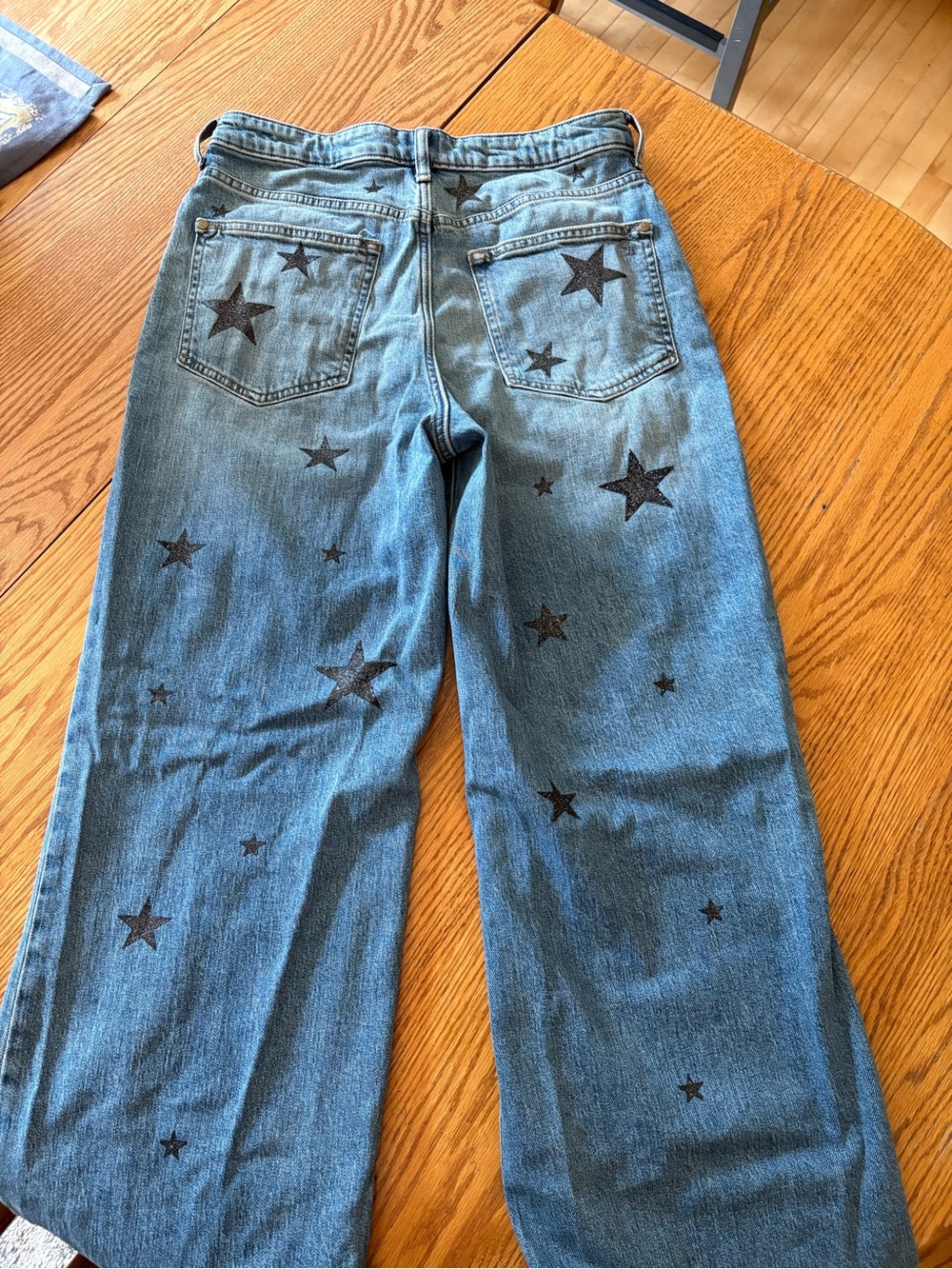 Austyn High-Rise Cuffed Wide-Leg Jeans by Pilcro size 30 - Picture 6 of 7